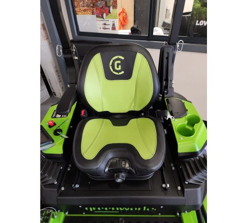 GREENWORKS OptimusZ Zero Turn Mower with MILSCO seat. — photo 1