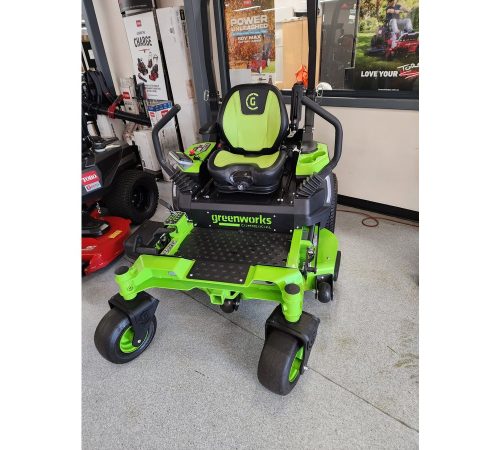 GREENWORKS OptimusZ Zero Turn Mower with MILSCO seat. — photo 3