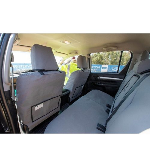 Toyota Hilux SR, SR5, Rogue, Rugged and Rugged X Rear Seat Cover — photo 2