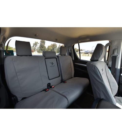 Toyota Hilux SR, SR5, Rogue, Rugged and Rugged X Rear Seat Cover — photo 3