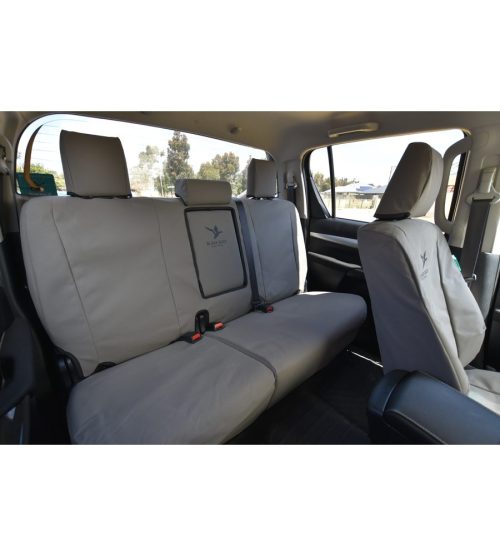Toyota Hilux SR, SR5, Rogue, Rugged and Rugged X Rear Seat Cover — photo 4