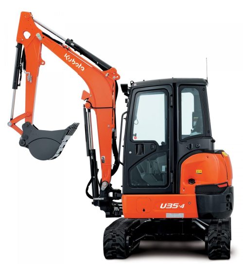 KUBOTA U35 U48 U55 Excavator, KX033 KX040 KX057 Excavator — photo 3