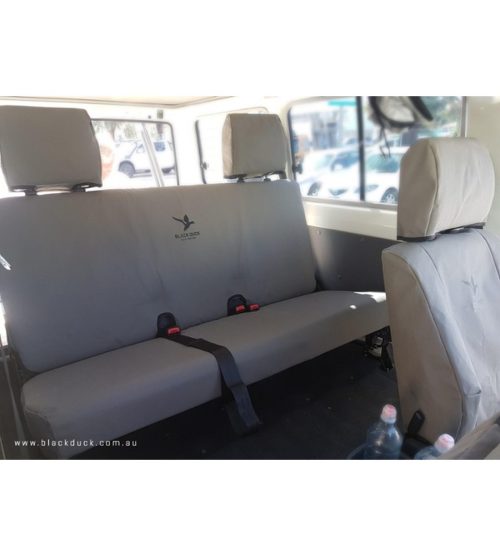 Toyota LandCruiser VDJ76 Series WORKMATE / GXL Rear Seat Cover — photo 2