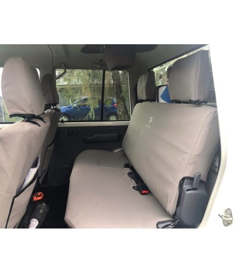 Toyota LandCruiser VDJ79 Series Double Cab Rear Seat Cover — photo 2
