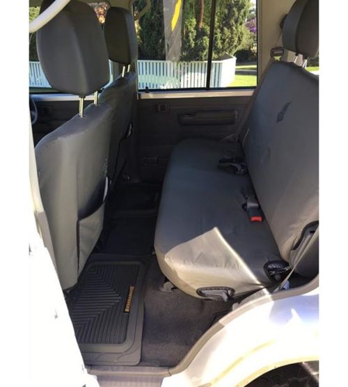 Toyota LandCruiser VDJ76 Series WORKMATE / GXL Rear Seat Cover — photo 2