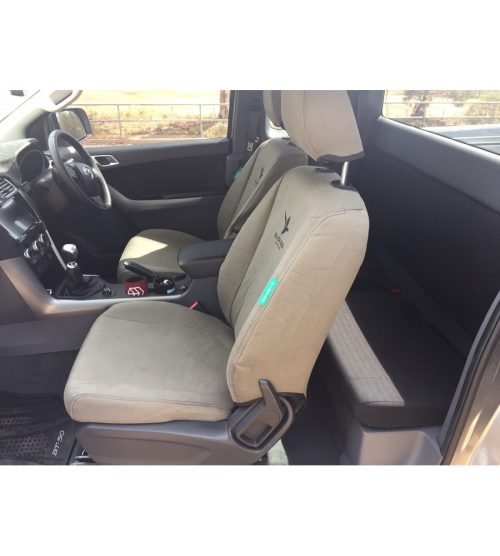 Mazda BT50 XT, XTR and GT Dual Cab / XT, XTR Front Seat Covers — photo 2