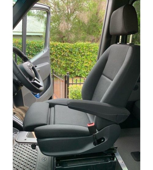 2018 3RD GEN Mercedes Benz Sprinter Van with Front Seat Covers — photo 3